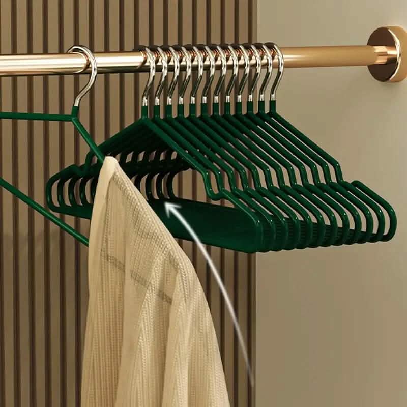 10-Piece: Non-Slip Clothes Hangers Set