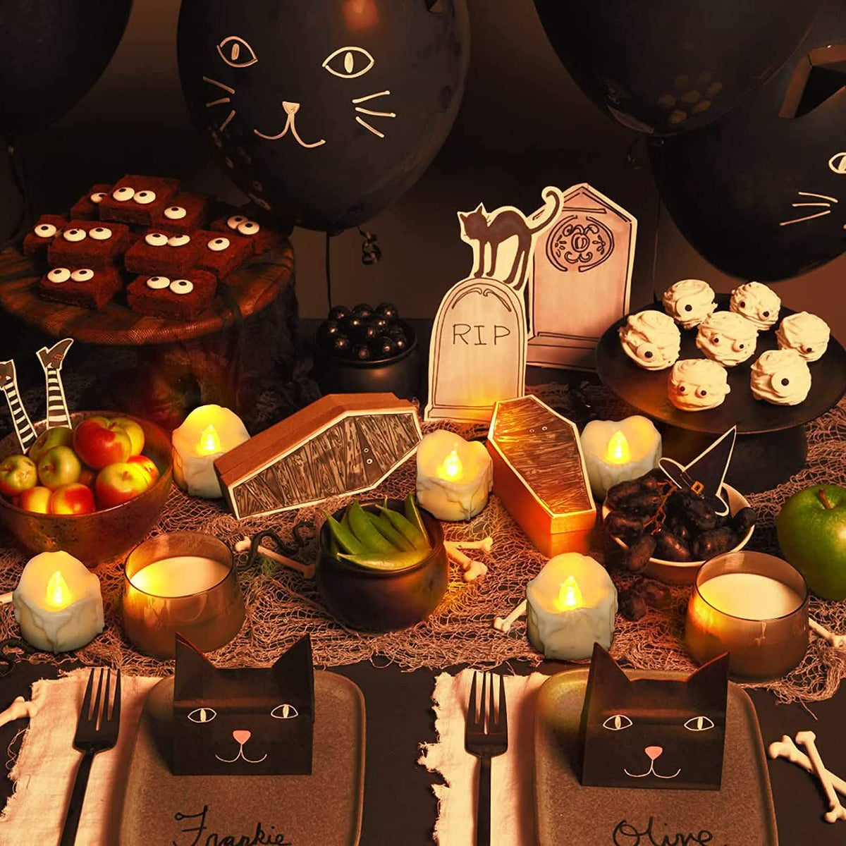 12-Pack: LED Timer Candle Decoration