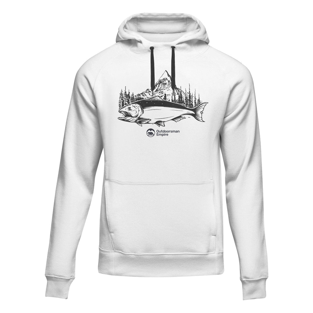 Fishing Mountain Unisex Hoodie