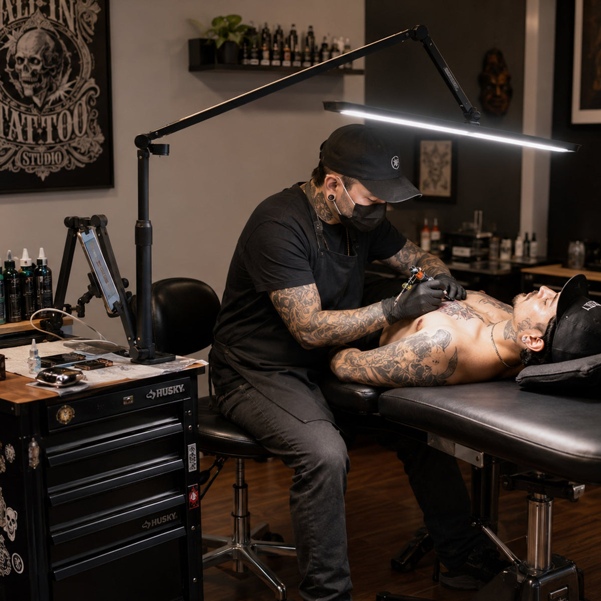 Multifunctional and Convenient Tattoo Car Work Light