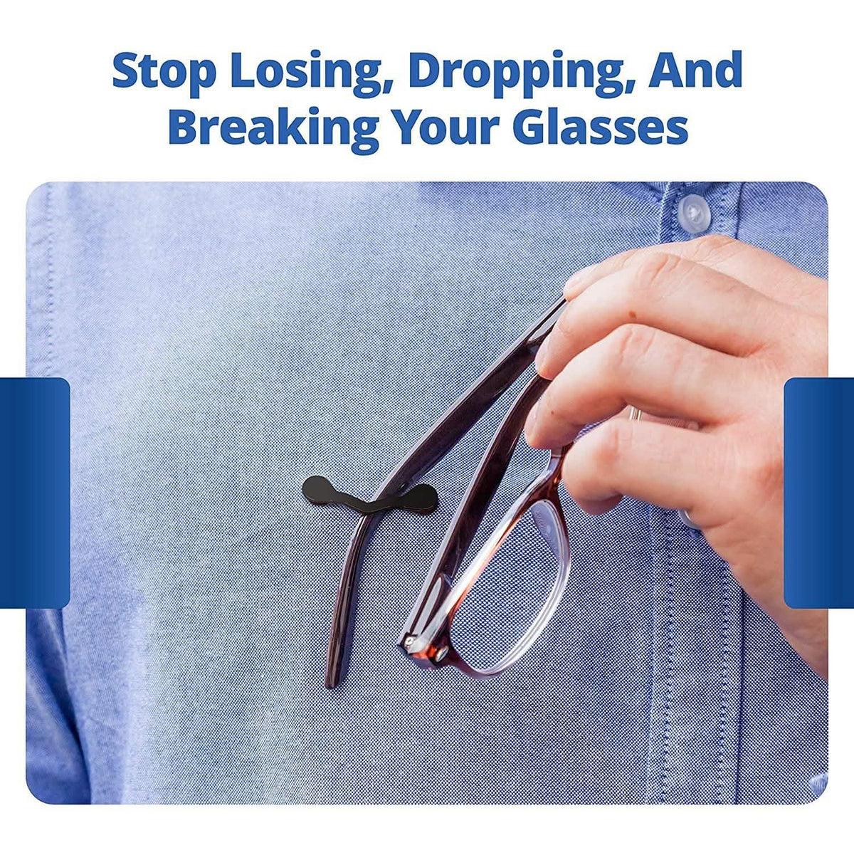 2-Pack: Magnetic Eyeglass Holders