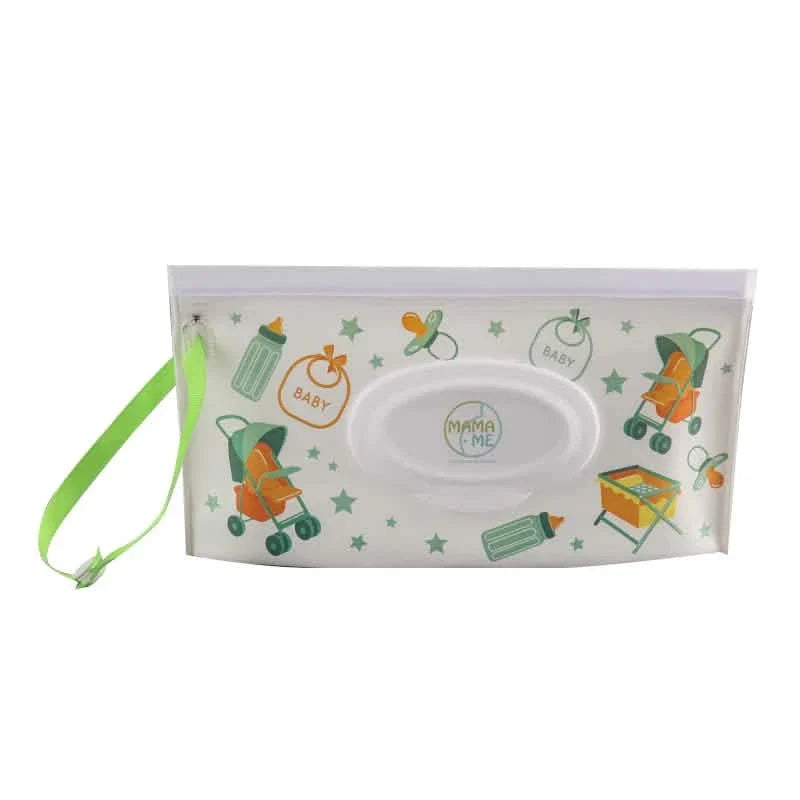 2-Pack: Reusable Wet Wipe Pouch
