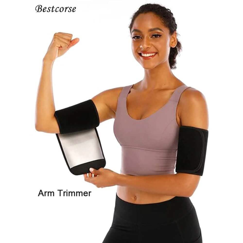 2-Pack: Slim Arm Trimmer Sauna Sweat Band For Women
