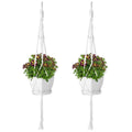 2-Piece: Plant Hanger Flowerpot Net Bag