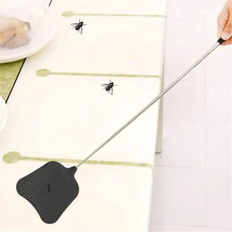 2-Pieces: Heavy Duty Telescopic Fly Swatter Set