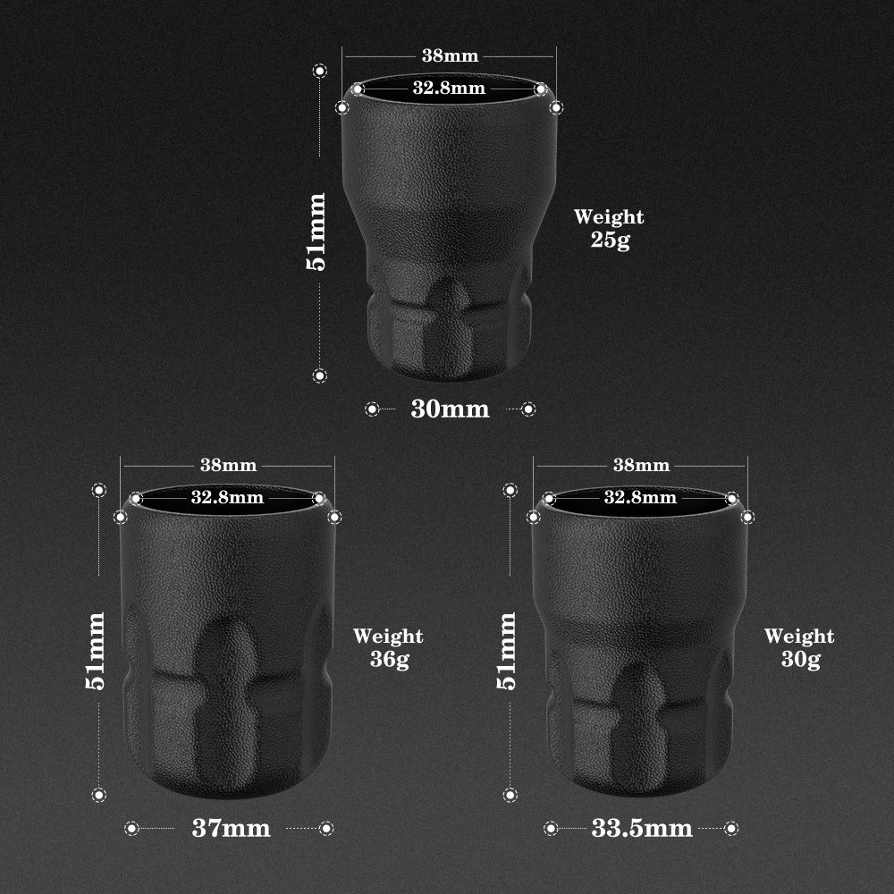 Ambition 12pcs Disposable Grip with Click Adjust System
