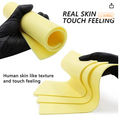 6 Pcs 3mm Tattoo Skin Practice Kit,12x8 in Thick Blank Silicone Fake Skin