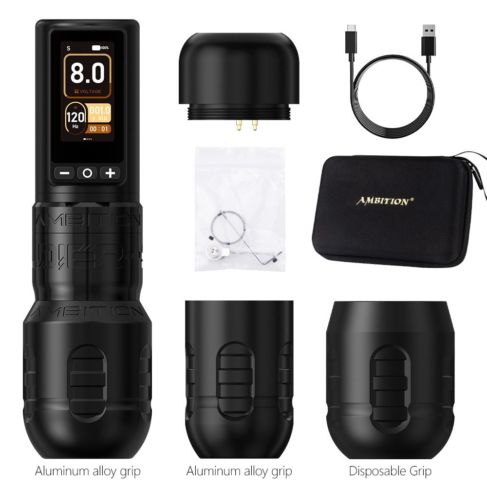 Ambition Soldier 270 Wireless Tattoo Pen Machine