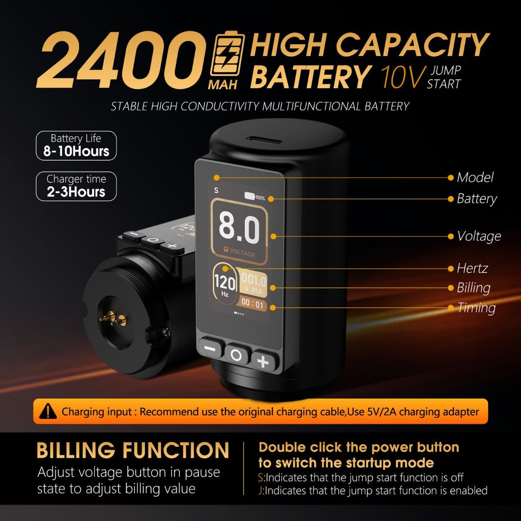 Ambition Soldier 270 Wireless Tattoo Pen Machine