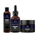 3-Piece Set: Ultimate Beard Care And Grooming Kit
