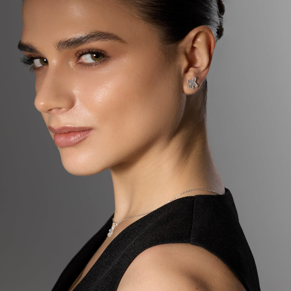 Skylight silver Earrings
