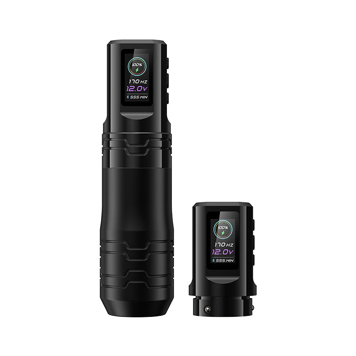 EZ P3 Pro Turbo 2.0 Upgrade Direct Drive Wireless Tattoo Machine with Adjustable Stroke 5.0mm