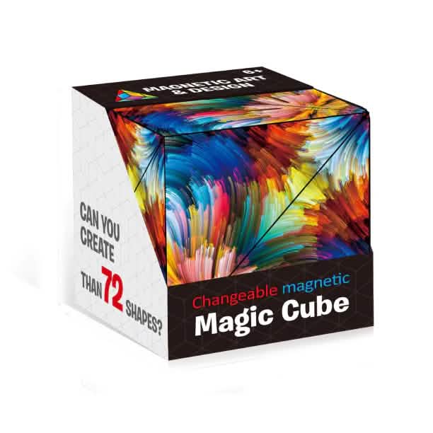 3D Changeable Magnetic Magic Puzzle Cube