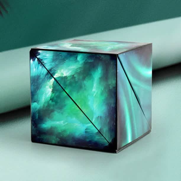3D Changeable Magnetic Magic Puzzle Cube
