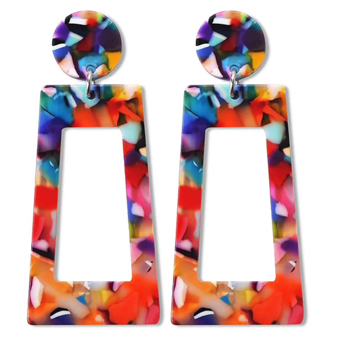 4-Pairs: Women's Drop Earring Pendants