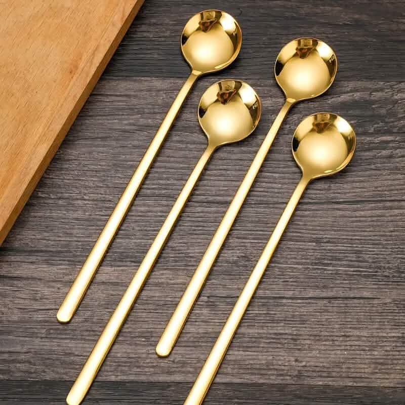 4-Piece: 6.85'' Coffee Espresso Spoons