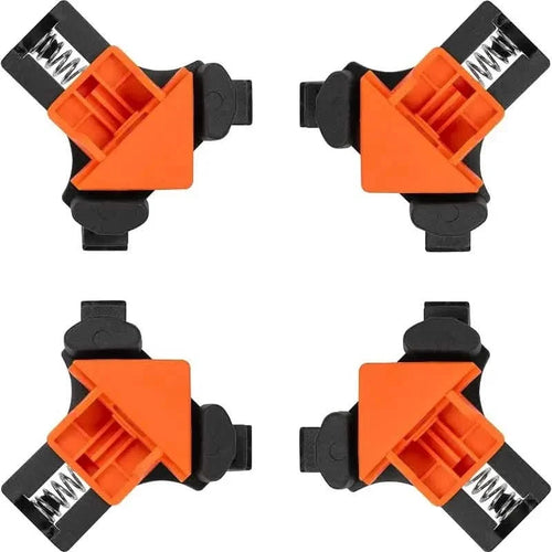 4-Piece Set: Precision 90 Degree Angle Clamps for Woodworking