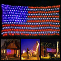 420 LED American Advanced Flag String Lights