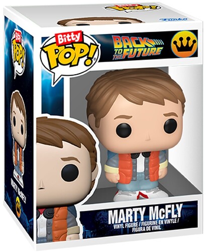 Funko Bitty POP! Rides: Back to the Future Marty McFly and Time Machine