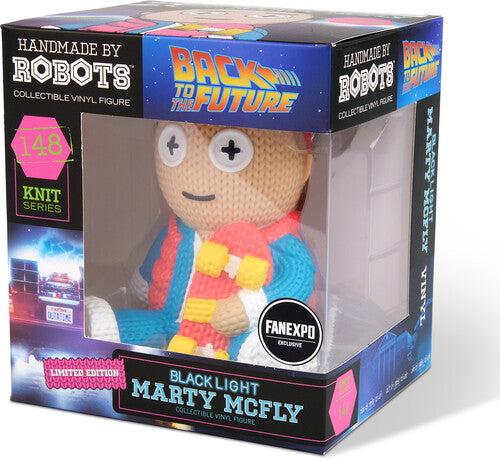 Back to the Future Marty McFly with Skateboard Collectible Vinyl Figure (Limited Edition Blacklight / Fan Expo Convention Exclusive) - #148