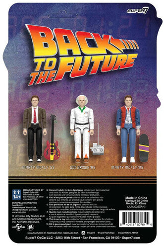ReAction Back to the Future ReAction+ Wv1 Marty McFly '85 3¾-inch Retro Action Figure