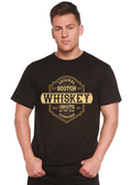 Whiskey Men's Bamboo Viscose/Organic Cotton Short Sleeve Graphic T-Shirt