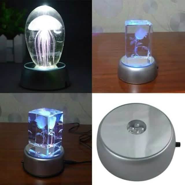 4 LEDs Illuminated Base Lamp