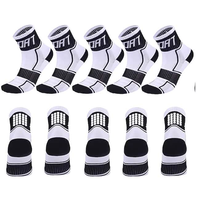 5-Pairs: Breathable Compression Socks