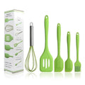 5-Pieces: Silicone Cooking Utensils Sets