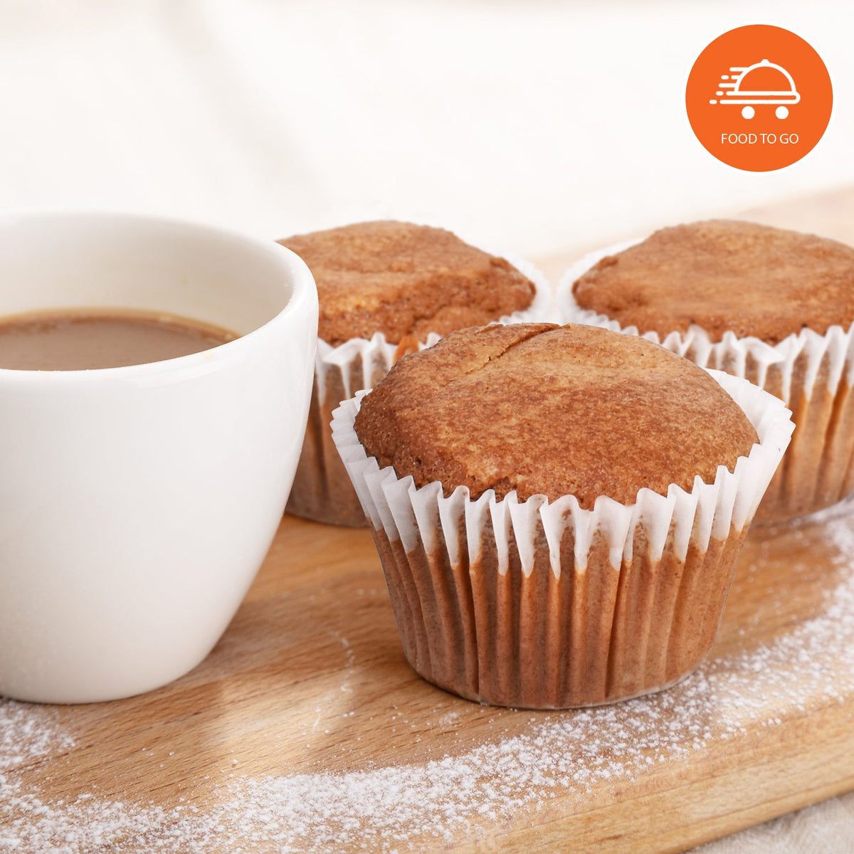 Carbolicious Cappuccino Muffin Low-Carb Sugar Free Keto Friendly 6 Pack 2g Net Carbs.