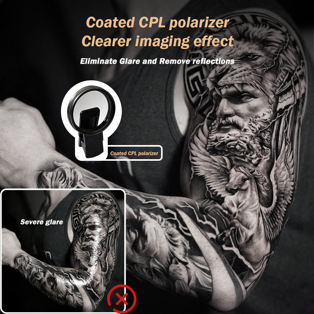 Professional Tattoo Photography Anti-3.0 Glare Kit 120 LED Beads（12W）Brighter and lighter