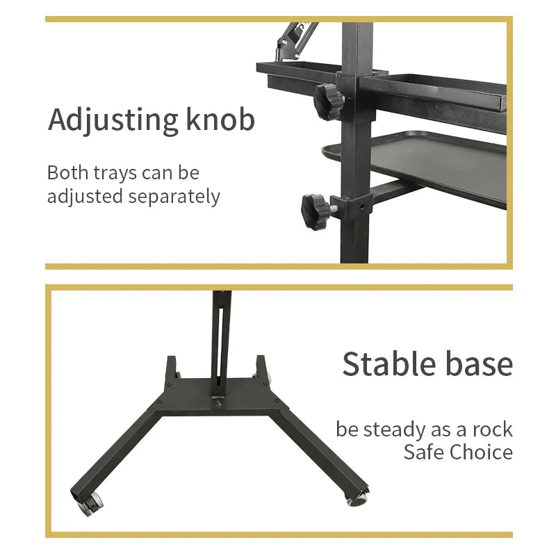 TAIDU Promotion Multi-Functional Double Holder Tattoo Workstation with Light
