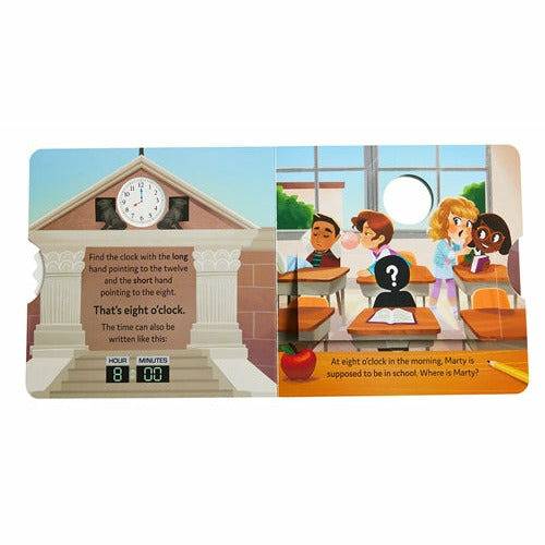 'Back to the Future: Telling Time With Marty McFly' children's board book [2020]