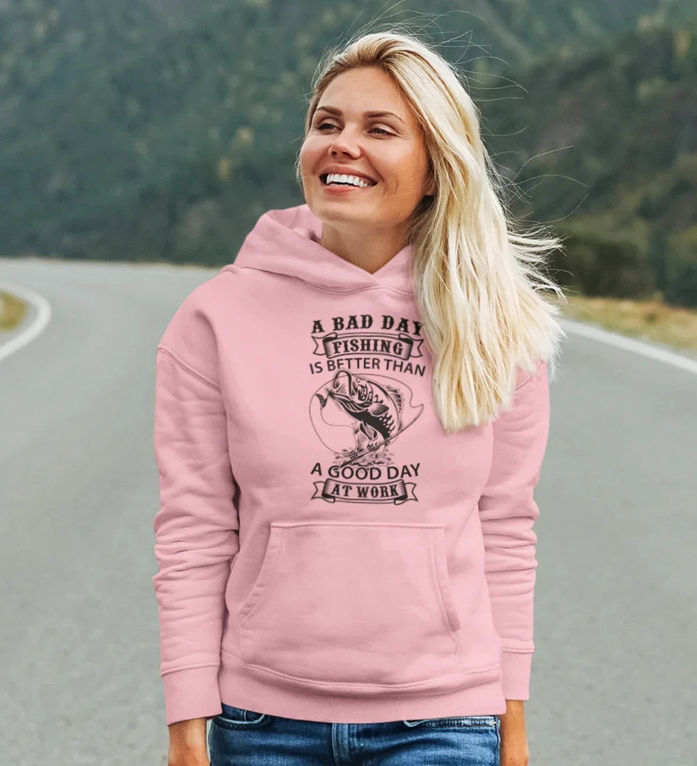 A Bad Day Fishing Unisex Hoodie