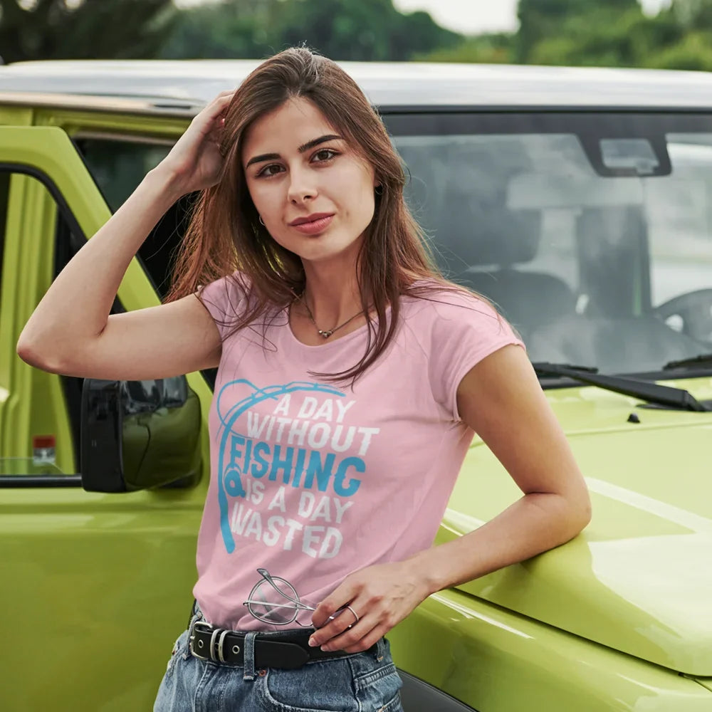 A Day Without Fishing T-Shirt for Women
