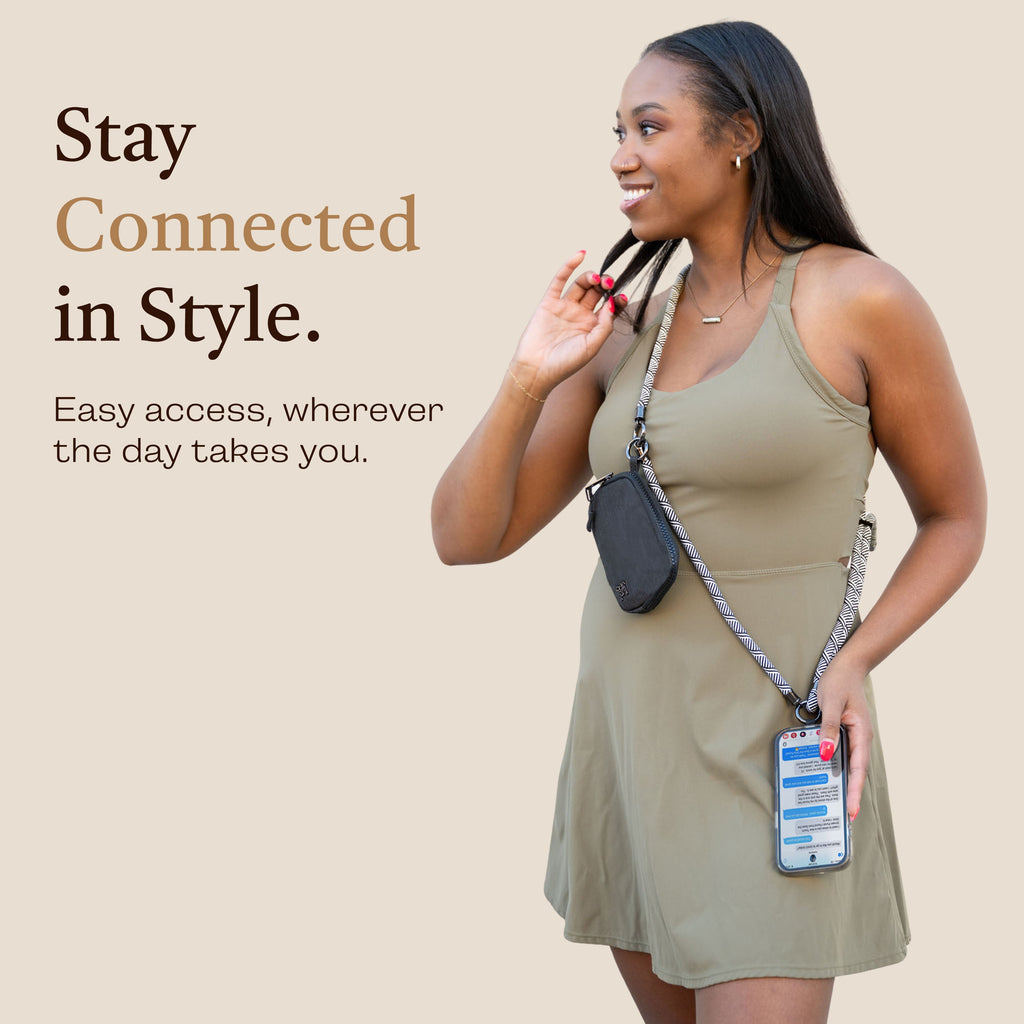 Active Crossbody w/RFID Pouch Single Rope