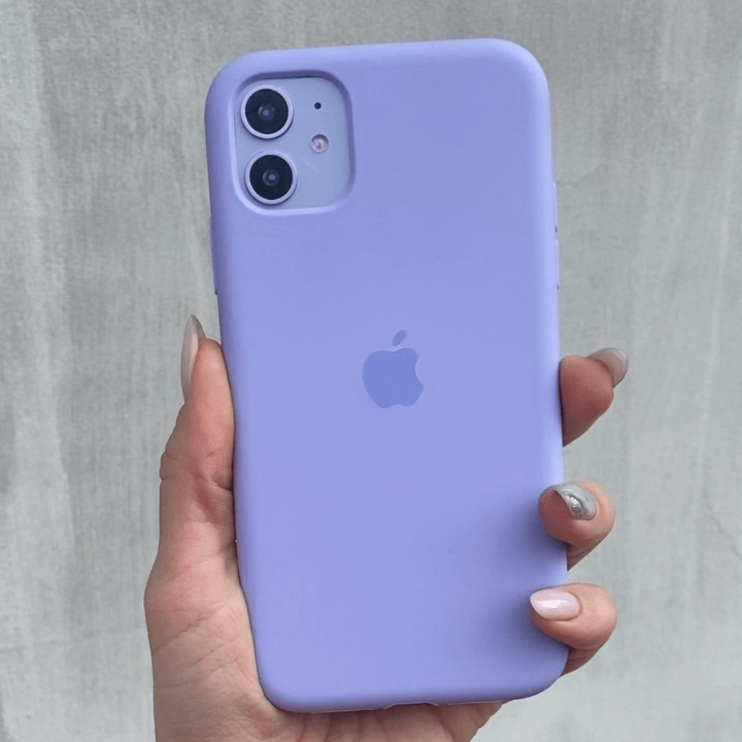 iPhone Silicone Case (Lilac)