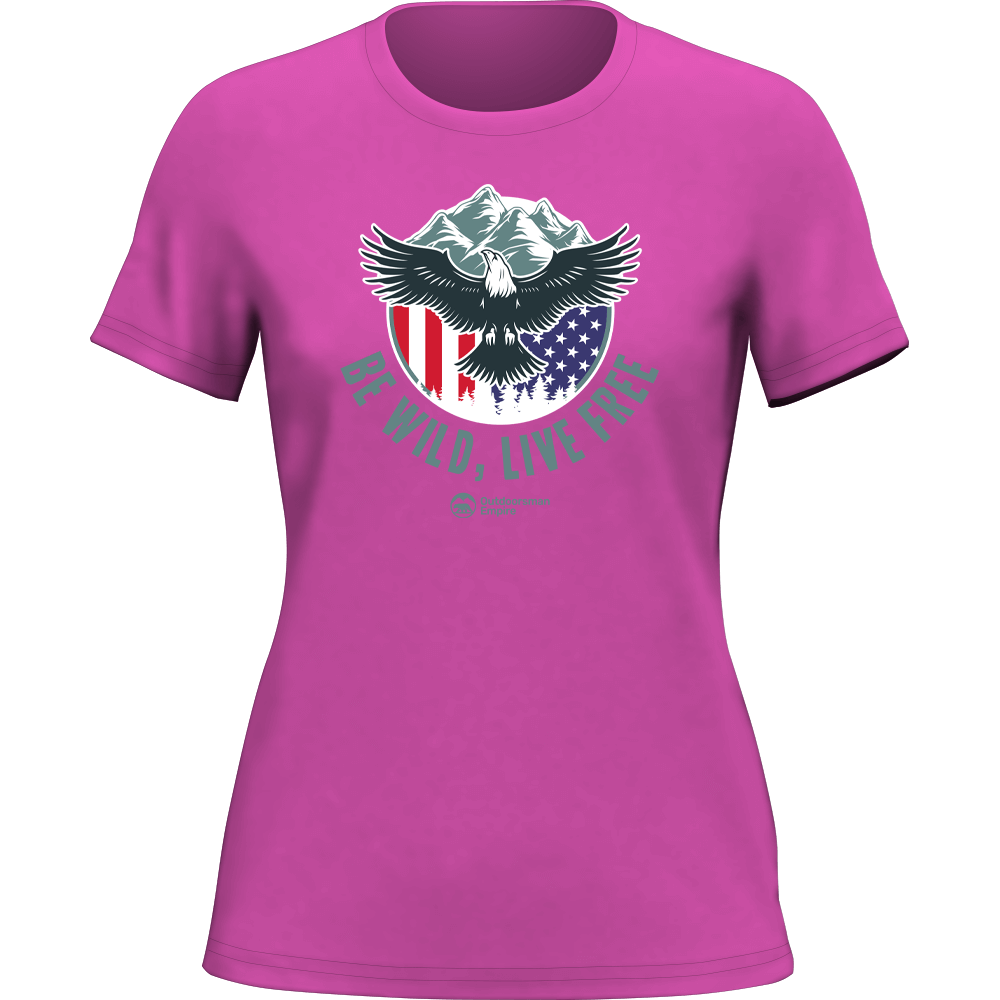 Be Wild Be Free T-Shirt for Women