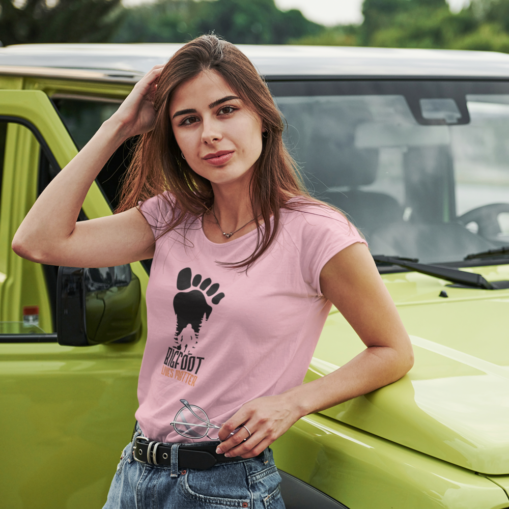 Bigfoot Lives Matter T-Shirt for Women