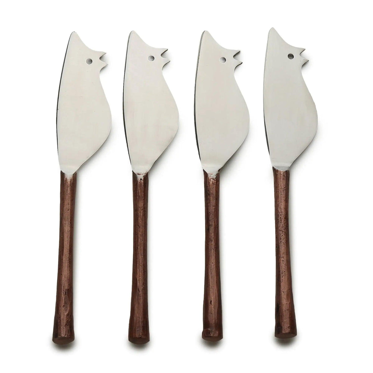 CAMELLIA RATONCITO CHEESE SPREADER/KNIFE 4 PC. SET