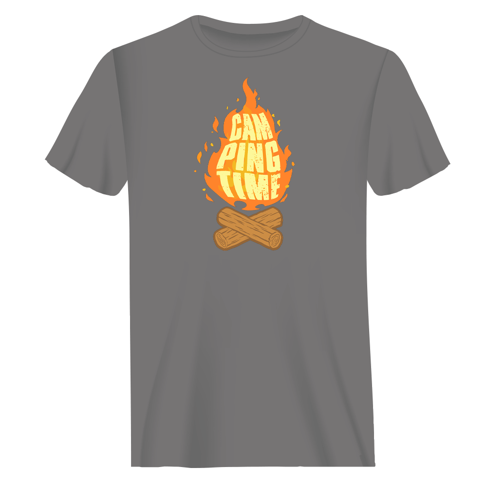 Camp Fire Man T-Shirt