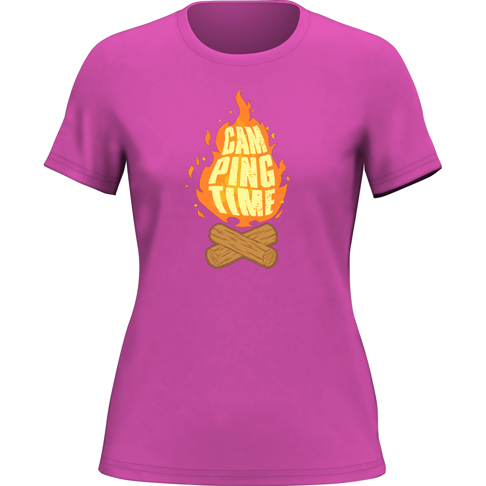 Camp Fire T-Shirt for Women