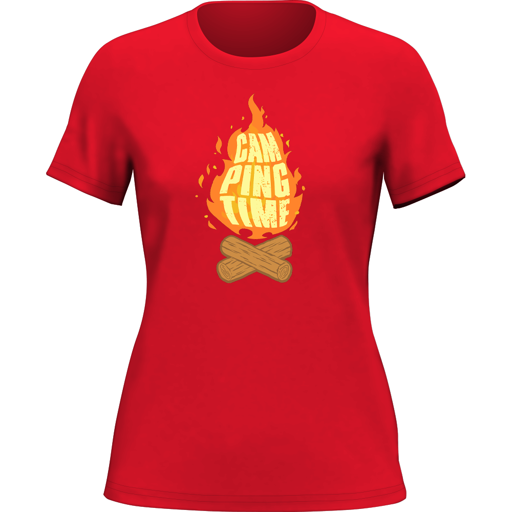 Camp Fire T-Shirt for Women