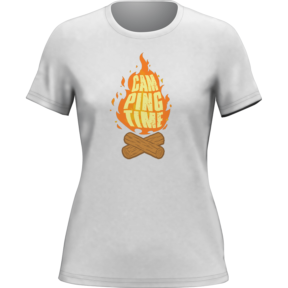 Camp Fire T-Shirt for Women