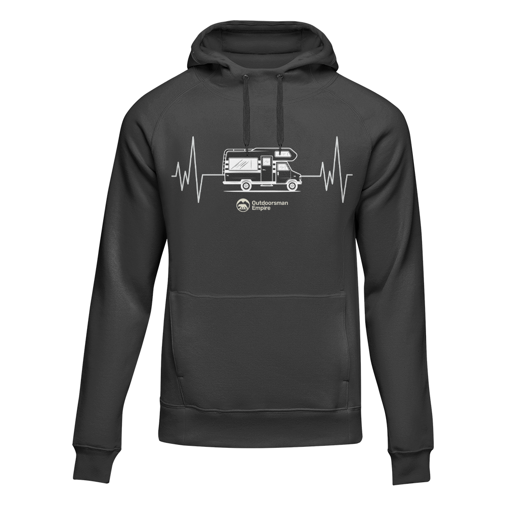 Camping Cardiogram Unisex Hoodie