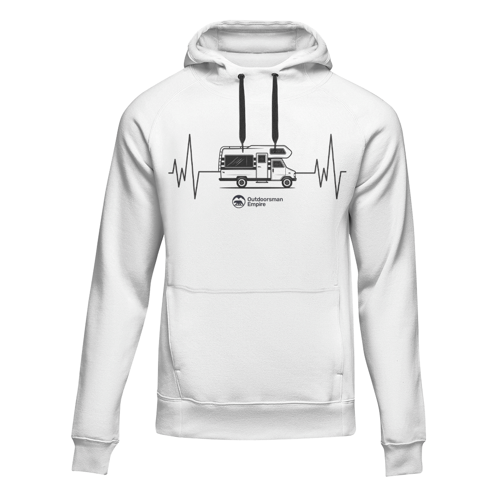 Camping Cardiogram Unisex Hoodie