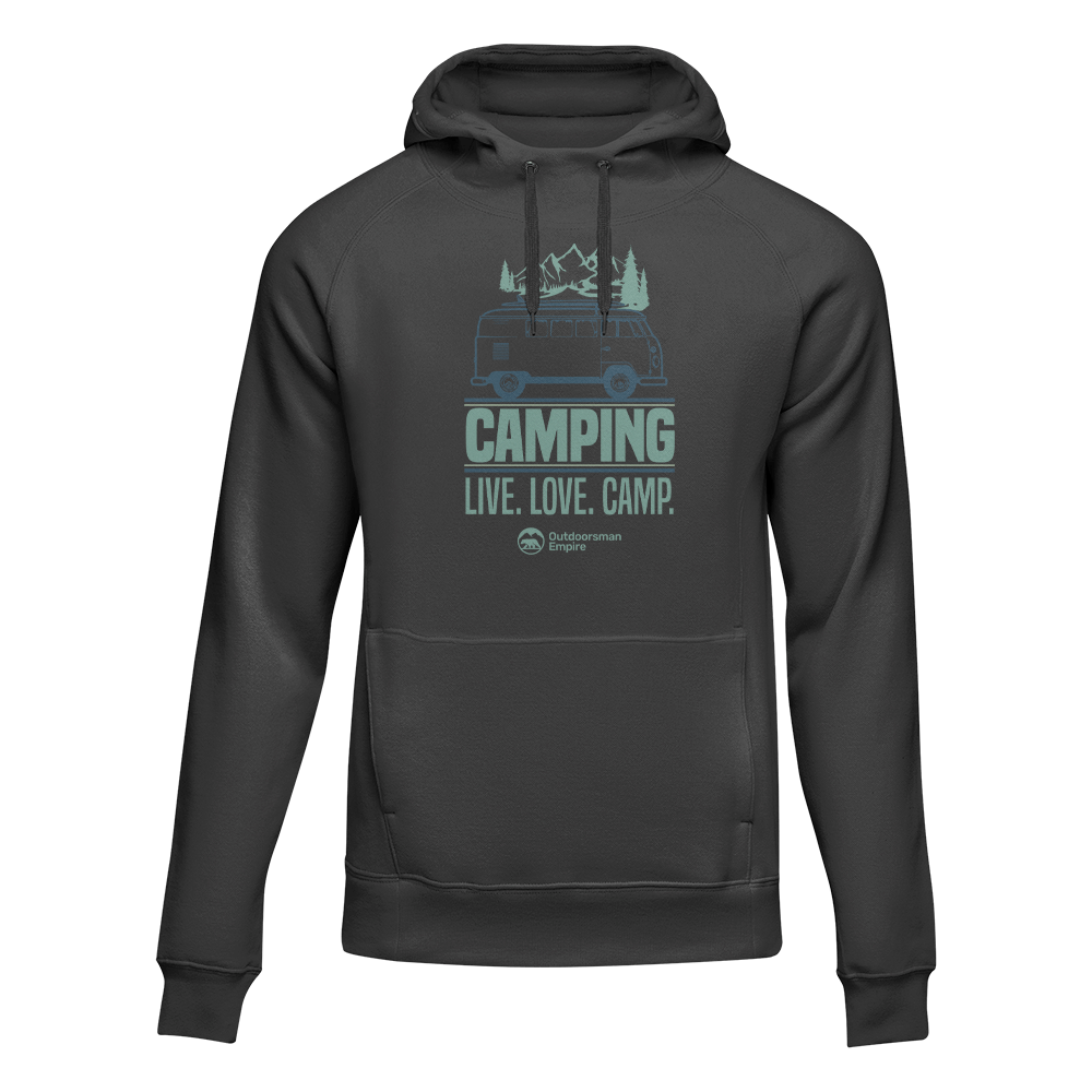 Camping Live Love Camp Unisex Hoodie