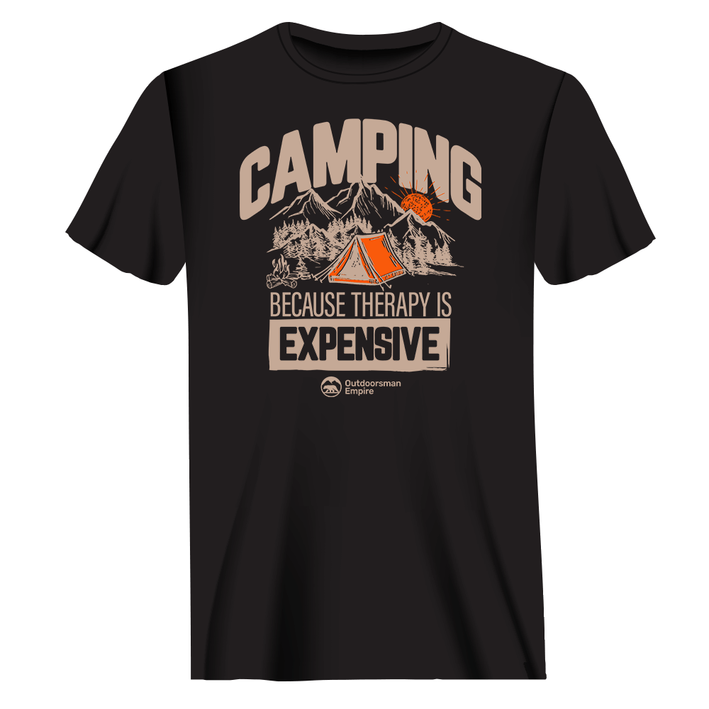 Camping No Expensive Man T-Shirt