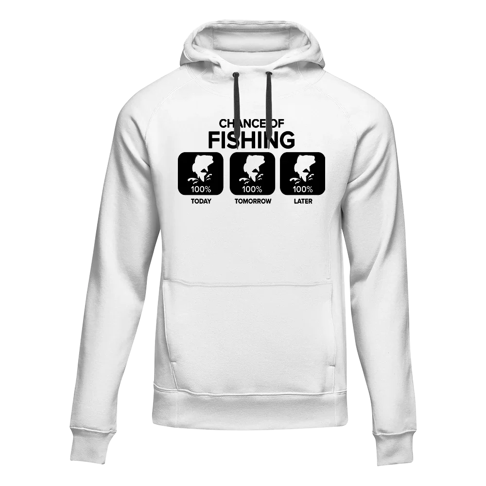 Chance of Fishing Unisex Hoodie