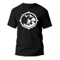 Hiking Mountain Compass Man T-Shirt